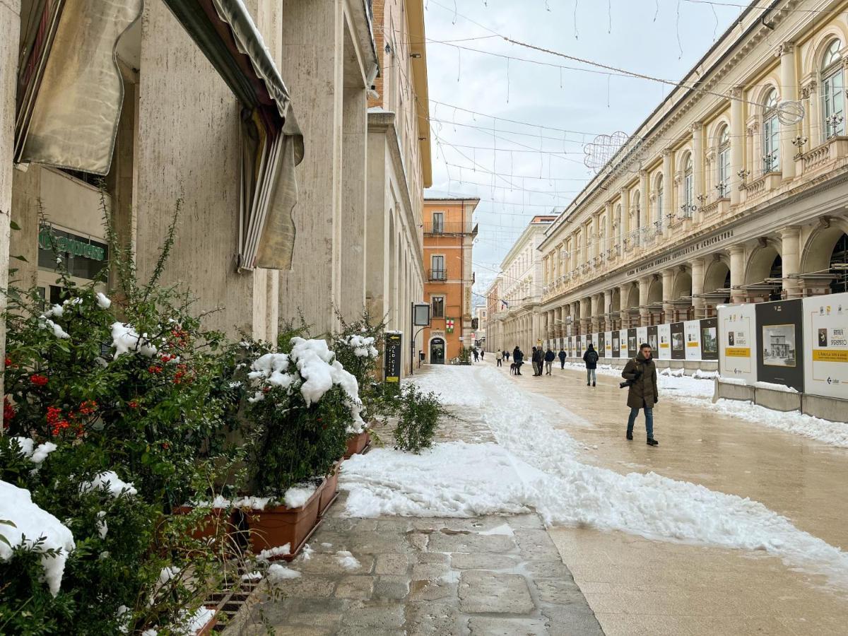 Civico16 Appartamento LʼAquila Dış mekan fotoğraf